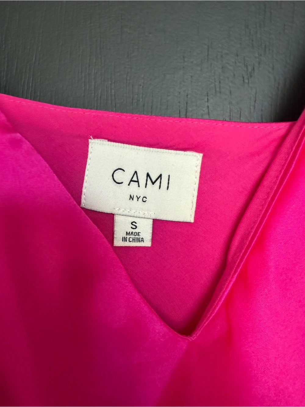 NWOT Cami NYC Damaris Cami in Neon Pink, Size Small - Picture 5 of 8